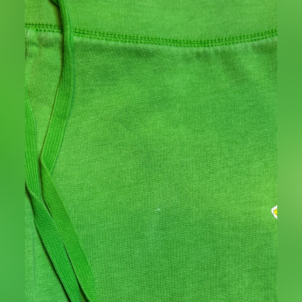 Y2K PINK Victoria's Secret Neon Green Ankle/Capri Jogger - Picture 4 of 12
